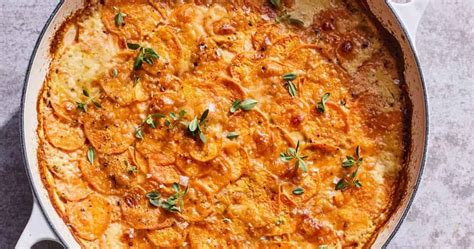 Sweet Potato Gratin Punchfork