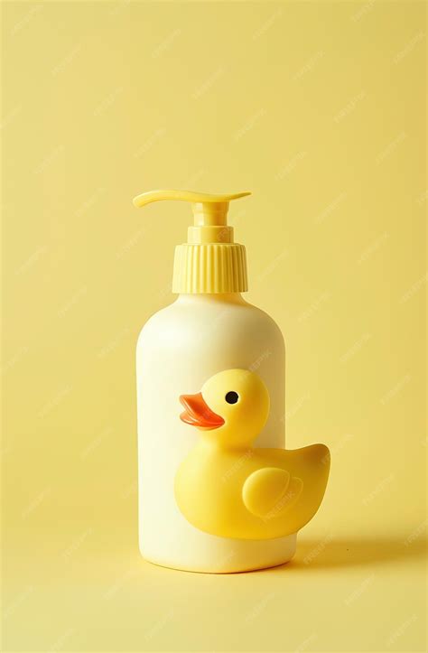 Premium Photo Fun Yellow Rubber Duck And Bubble Bath