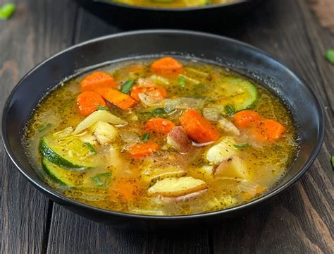 Receita De Sopa De Abobrinha Cenoura E Batata Para Seus Dias Frias