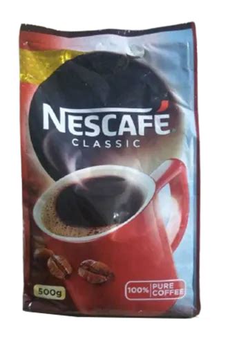 Brown Nescafe Classic Pouch Packaging Size 500g At Best Price In Mumbai