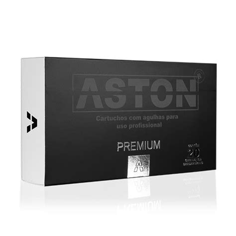 Cartuchos Aston Premium Para Tatuagem 21RM 0 30mm Caixa 20 Unidades