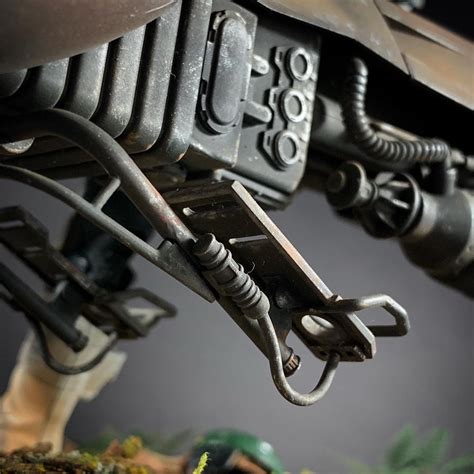 BANDAI 1 12 Speeder Bike On Endor Display By Nicolas Huguet Bandai