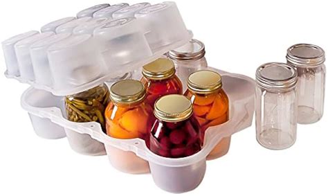 Canning Jar Storage Boxes Home And Kitchen