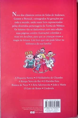 Livro Turma Da Monica Contos De Andersen Grimm E Perrault Venda Em