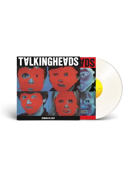 Talking Heads Remain In Light White Vinyl Argys Records