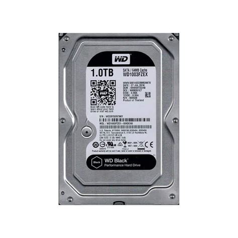 Wd Fzex K Ca Western Digital Black Tb Sata Hard Drive