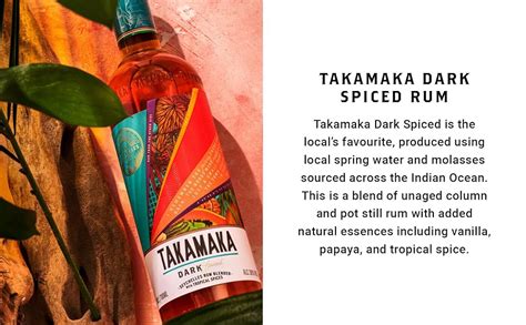 Takamaka Dark Spiced Rum Cl