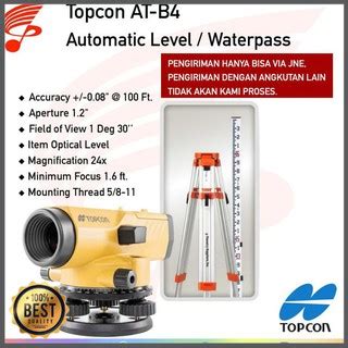 Jual Alat Topcon At B Automatic Level Waterpass Shopee Indonesia