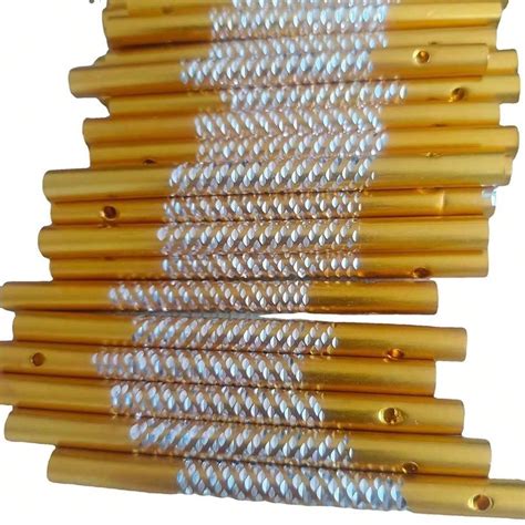 Pi Ces Tiges De Carillons Oliens Bricolage Tubes Creux En Aluminium