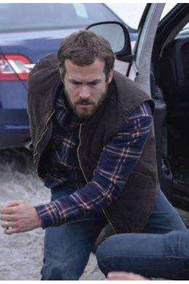 The Captive Matthew Ryan Reynolds Leather Vest Jacket