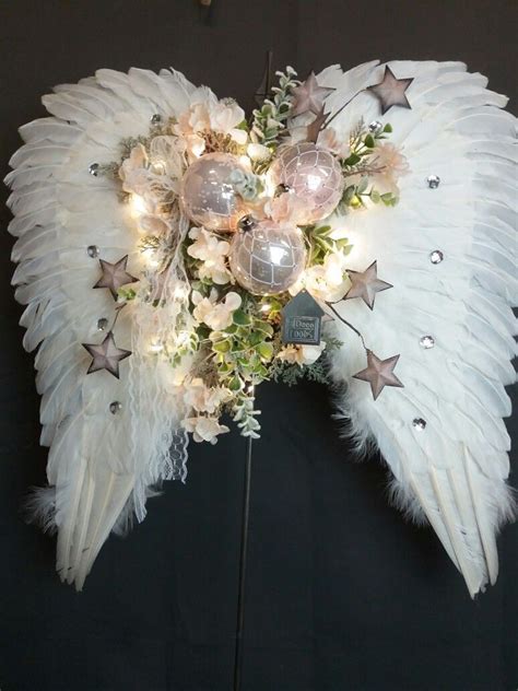 Just Links To Picture But Love This Angel Wing Christmas Decoration