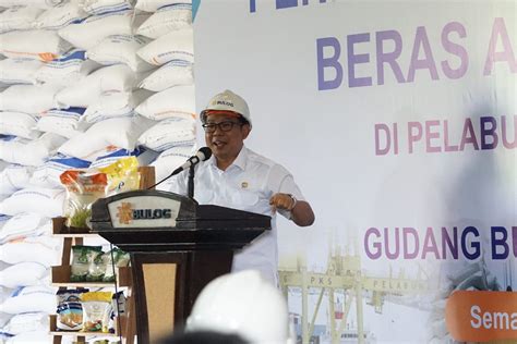 Badan Pangan Nasional Terima 3 500 Ton Beras Impor Dari Kamboja