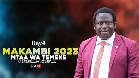 LIVE IBADA KUU JIONI MAKAMBI 2023 MTAA WA TEMEKE DAY 4 YouTube