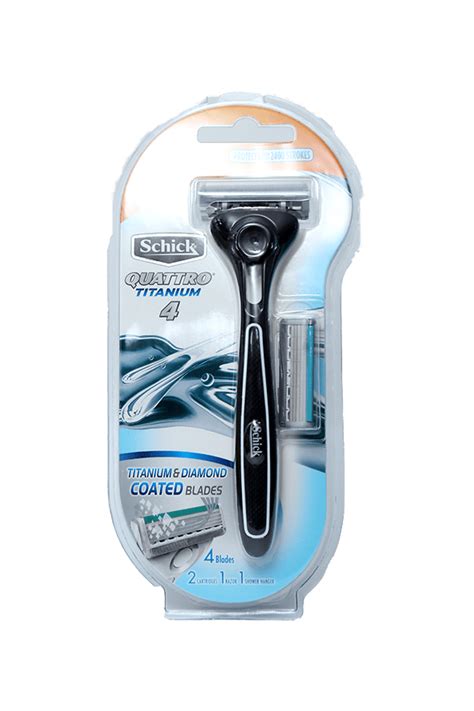 Schick Quattro Titanium Razor - LifePlus Pharmacy