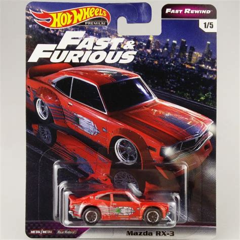 Hot Wheels Fast And Furious Mazda RX RX FAST REWIND Shopee Malaysia