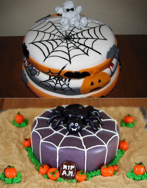 100 Cute And Creepy Halloween Cake Ideas For 2020 Wacky Cake Recipe