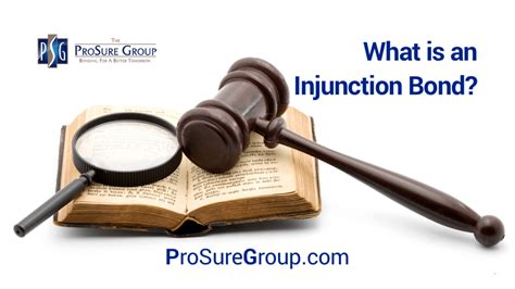 What Is An Injunction Surety Bond