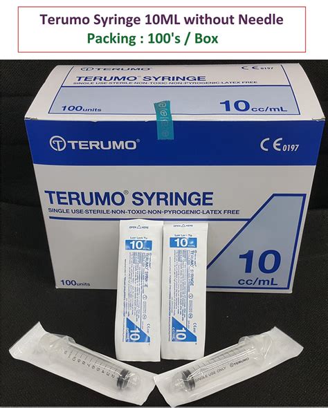 Terumo Syringe 10ml Luer Lock