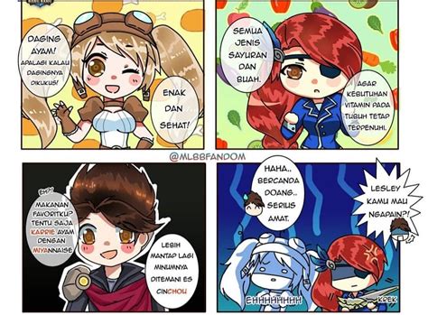 Mlbb Comicclaudelesley And Layla Cerita Lucu Lucu Orang Animasi