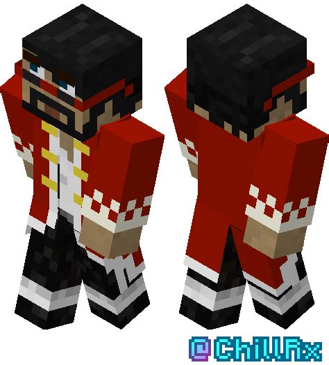 I Redesigned Cptnspklzs Mc Skin Its Made To Not Be Too Different