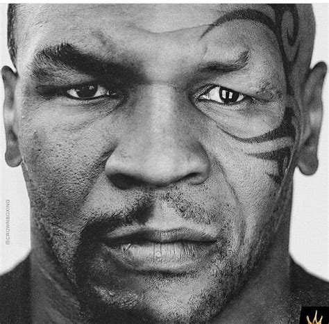 Mike Tyson Tattoo Stencil