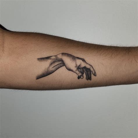 Got a Left-Hand Tattoo on My Left Forearm Because I Love Being a Lefty