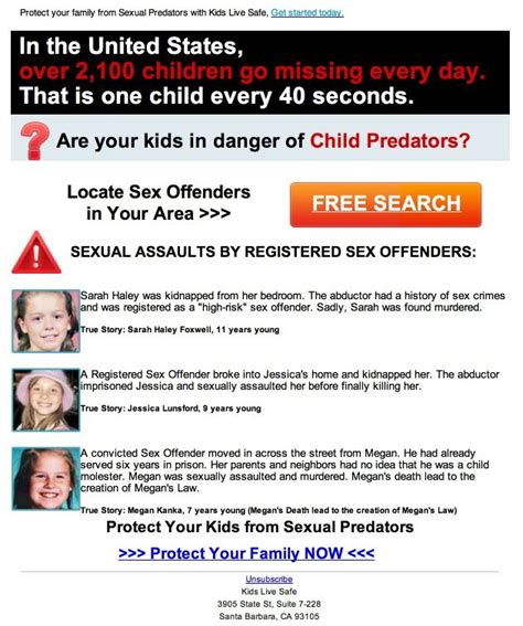 Sex Predator Alert Reality Thinking