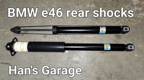 Bmw E Series Rear Shocks Replacement Youtube