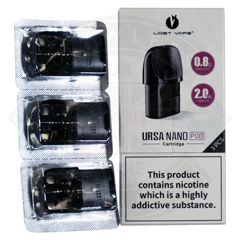 Ursa Nano Replacement Pods 3 Pack - Flawless UK Vape Distribution Ltd