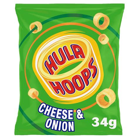 Hula Hoops Cheese And Onion Crisps 34g Bb Foodservice