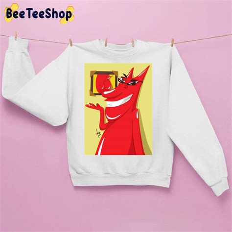 The Red Guy Cow And Chicken Trending Unisex Sweatshirt - Beeteeshop