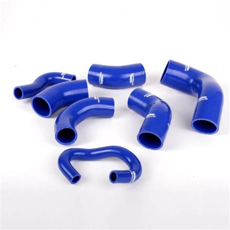 Arlows Silikon Ladedruckschlauch Kit Mitsubishi Evo 7 9 CT9A Blau