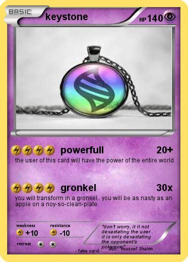 Pokémon Keystone 3 3 Powerfull My Pokemon Card