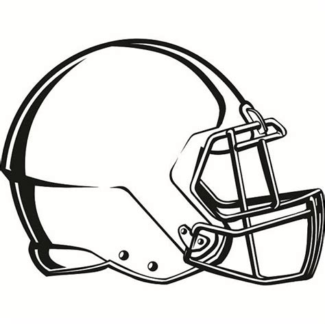 Football Helmet Drawing | Free download on ClipArtMag