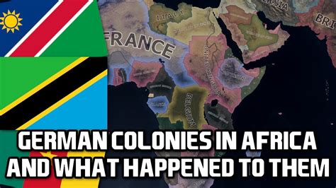 THE GERMAN COLONIES IN AFRICA AND HOW THEY LOOK TODAY YouTube