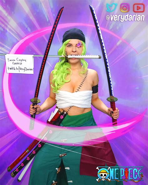 Roronoa Zoro Gender Bend [One Piece] @VeryDarian : r/emiru