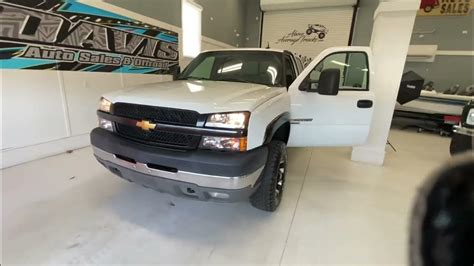 2003 Chevrolet 2500 Hd Crew Cab Duramax Diesel 4x4 Pickup Youtube