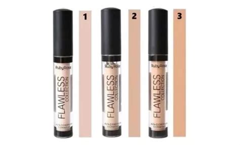 Corrector De Ojeras Flawless Tono Nude Ruby Rose