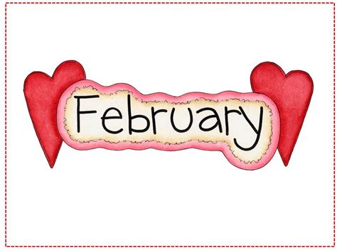 clipart february - Clip Art Library