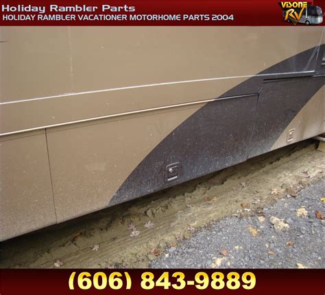 Rv Exterior Body Panels Holiday Rambler Vacationer Motorhome Parts 2004 Holiday Rambler Parts