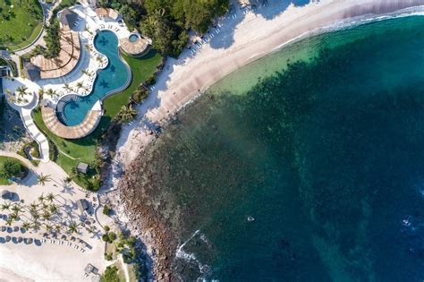 Four Seasons Resort Punta Mita Nayarit Mexico Aerial Overhead