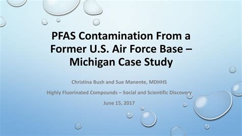 PDF PFAS Contamination From A Former Air Force Base PDF File15 06