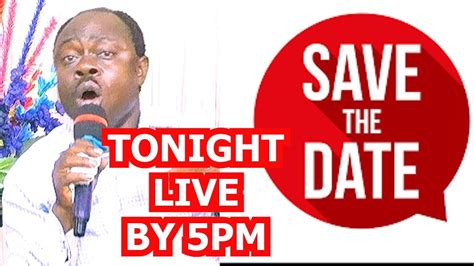 Major Prophet Will Be Online Live Tonight By Pm Nig Time To Answer