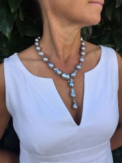 Great Pearl Necklace Outfit Ideas 70 19 Beaded Jewelry Baroque