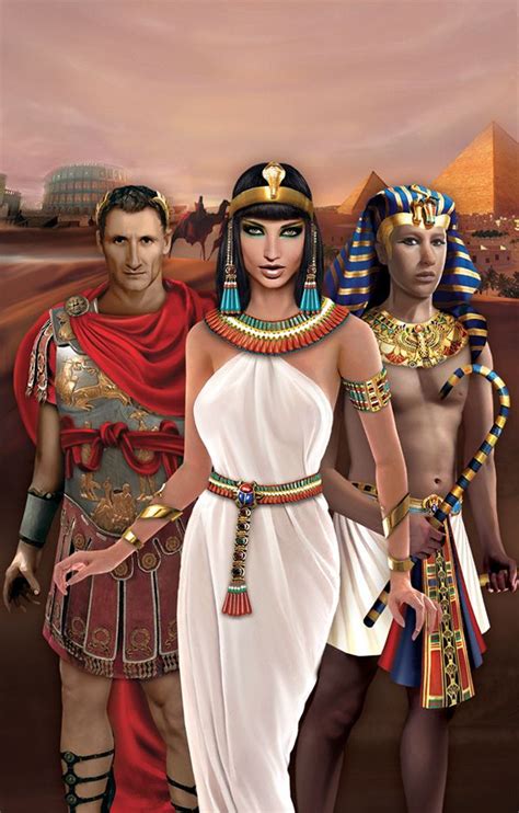 Julius Caesar And Cleopatra Painting