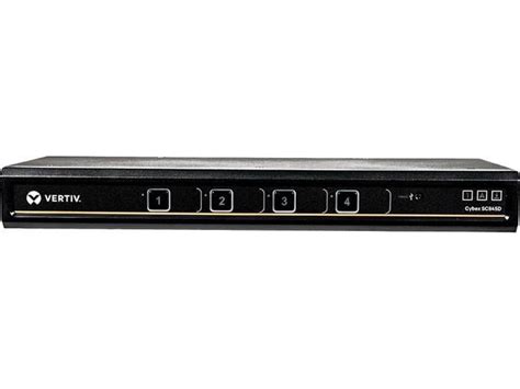 Vertiv Cybex Sc845d 001 Sc800 Secure Kvm 4 Port Secure Desktop Kvm