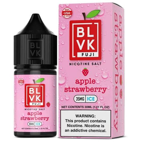 Blvk Salt Fuji Apple Strawberry Ml Oficina Vapor