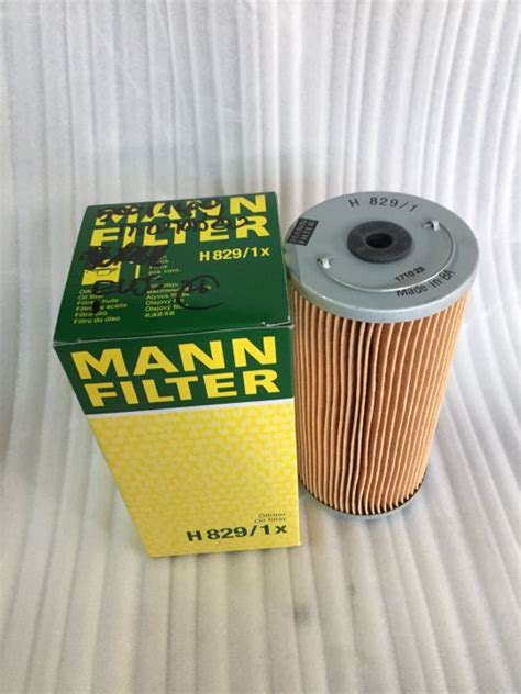 ไส้กรองน้ำมันเครื่อง Mann Filter Germany H829 1x เครื่อง Benz S500 W140 สนใจรุ่นอื่น สอบถาม