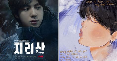 Here Are Stunning Fanarts Inspired By Bts Jin S Jirisan Ost