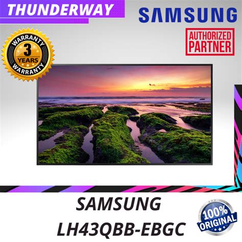 Samsung Inch Lh Qbb Ebgc Qb B Qbb Series K Uhd Digital Signage